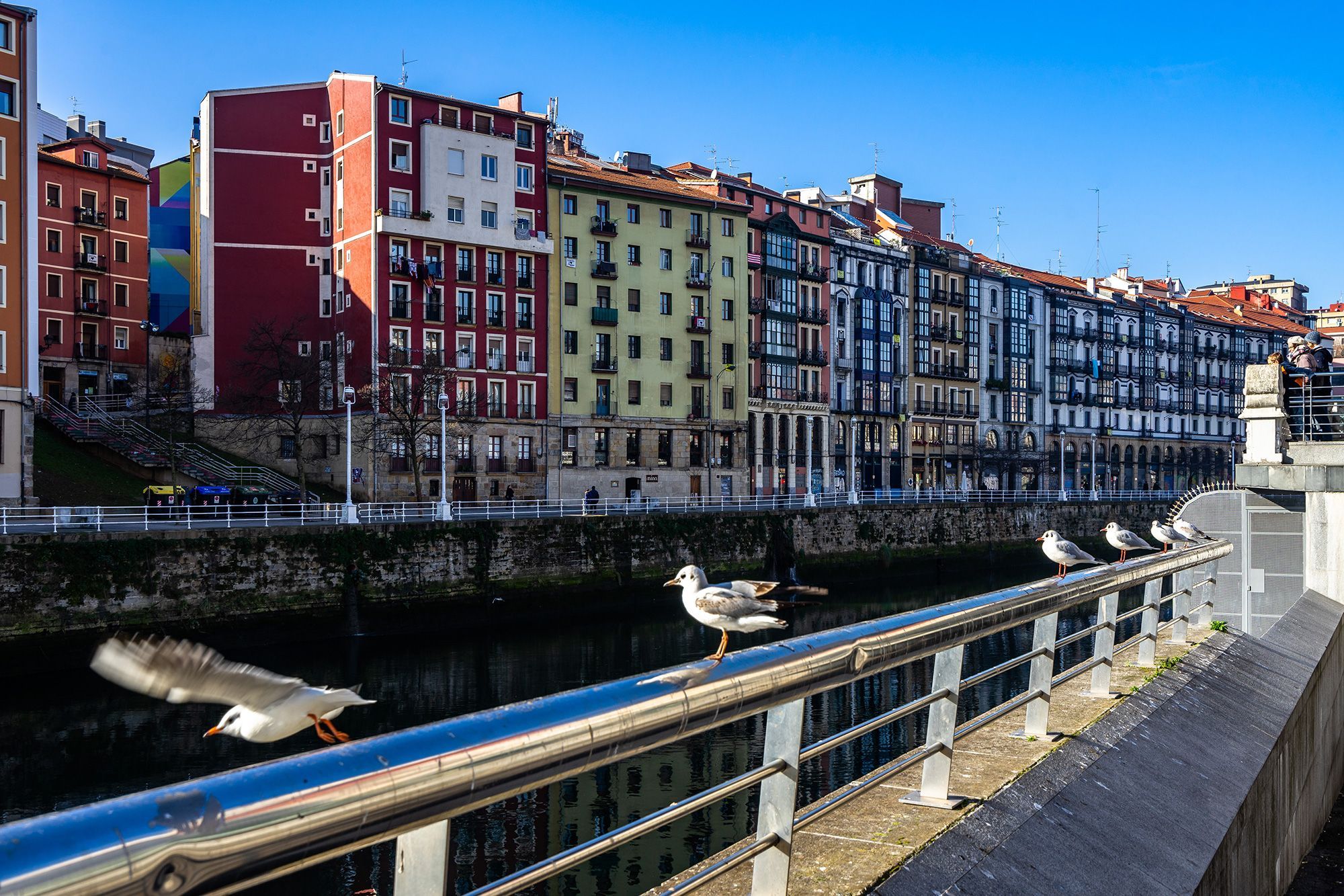 Ensanche de Bilbao con edificios
